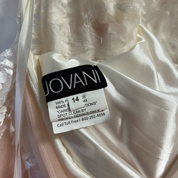 Jovani Blush Prom Dress 55634 - Picture 7 of 7